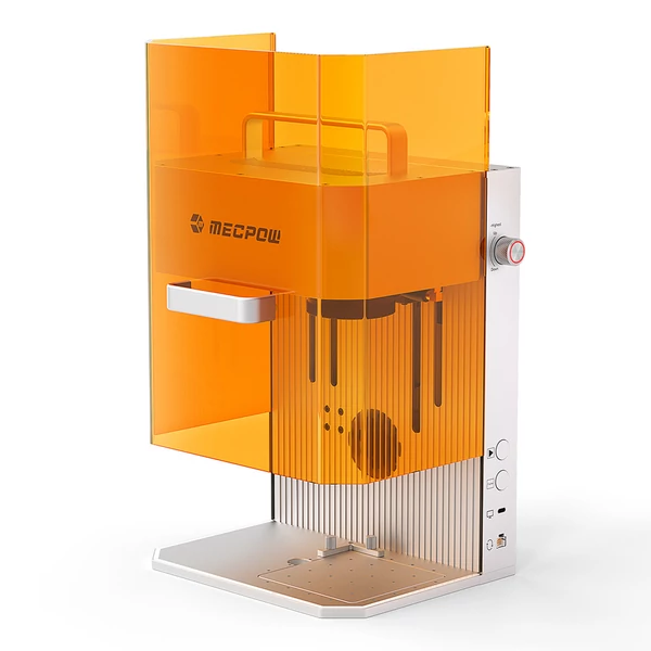 Mecpow X1 kettős lézergravírozó és vágó – 2W infravörös, 10W dióda, 5000 mm/s sebesség, 105×105 mm munkaterület