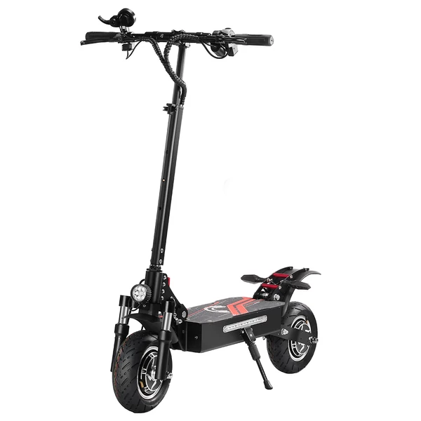 BOYUEDA Q7 Pro elektromos roller, 2×1600W motor, 52V 19Ah akkumulátor, 10” kerék, 70 km/h sebesség, 70 km hatótáv, hidraulikus fék, APP vezérlés