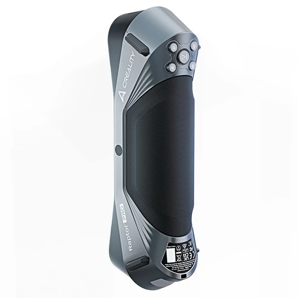 Creality Raptor Pro 3D szkenner, 22+7 kék lézer NIR, 60fps sebesség, 5–4000mm tárgyakhoz, 24-bites színes szkennelés, 0.02mm pontosság, rázkódásvédelem