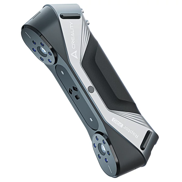 Creality Raptor Pro 3D szkenner, 22+7 kék lézer NIR, 60fps sebesség, 5–4000mm tárgyakhoz, 24-bites színes szkennelés, 0.02mm pontosság, rázkódásvédelem