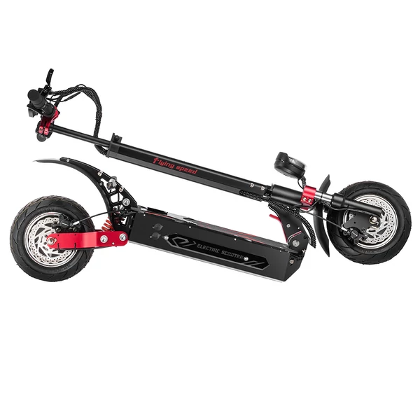 BOYUEDA Q7 Pro Max elektromos roller, 2×1600W motor, 52V 28Ah akkumulátor, 70 km/h, 110 km hatótáv, 10” kerék, hidraulikus fék, LCD kijelző