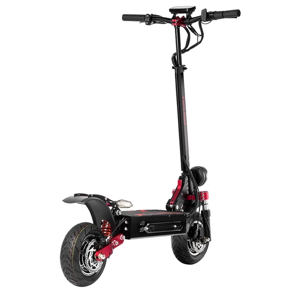BOYUEDA Q7 Pro Max elektromos roller, 2×1600W motor, 52V 28Ah akkumulátor, 70 km/h, 110 km hatótáv, 10” kerék, hidraulikus fék, LCD kijelző