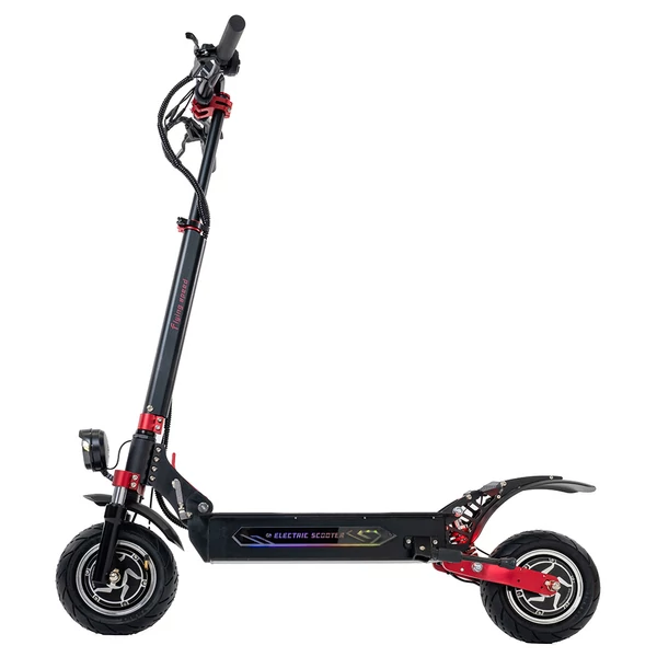 BOYUEDA Q7 Pro Max elektromos roller, 2×1600W motor, 52V 28Ah akkumulátor, 70 km/h, 110 km hatótáv, 10” kerék, hidraulikus fék, LCD kijelző