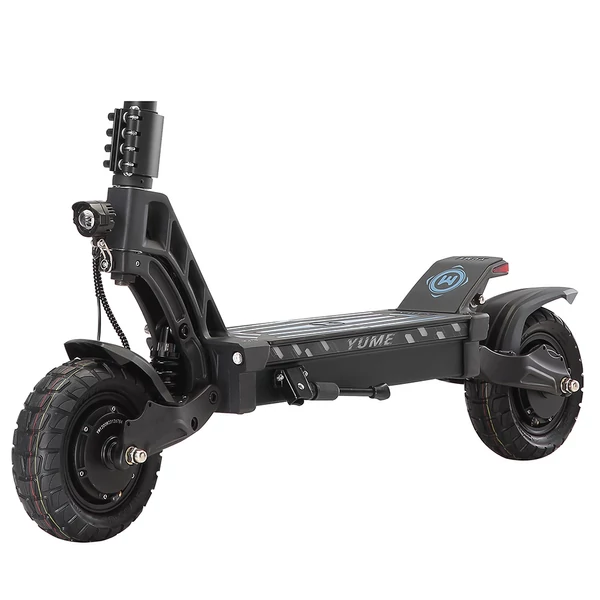YUME HAWK elektromos roller – 2×1200W motor, 60V 22,5Ah akku, 70km/h sebesség, terepgumi, hidraulikus fék, APP vezérlés