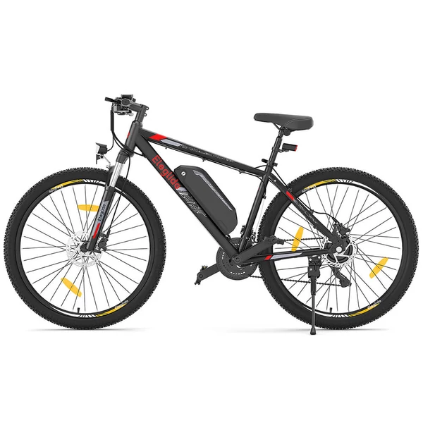 Eleglide Mopride 2 elektromos hegyikerékpár 27,5", 250W motorral, 130 km hatótávval, Shimano 21 fokozat, hidraulikus fék, APP vezérlés - fekete