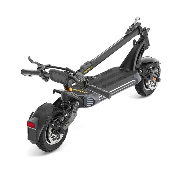 Ausom SR1 elektromos roller, 2×1000W motor, 52V 20,8Ah akkumulátor, 65 km/h, 95 km hatótáv, hidraulikus fék, lengőkaros felfüggesztés