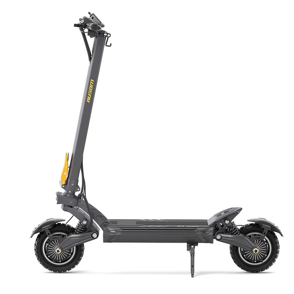 Ausom F1 Max elektromos roller, 2×1400W motorral, 60V 20.8Ah akkumulátorral, 72 km/h sebesség, 100 km hatótáv, hidraulikus fékek, NFC & kódzár