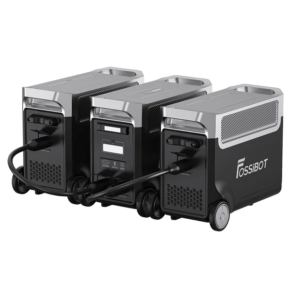 FOSSiBOT FB3840 bővítő akkumulátor, 3840Wh LiFePO4 akkucsomag F3600 Pro generátorhoz