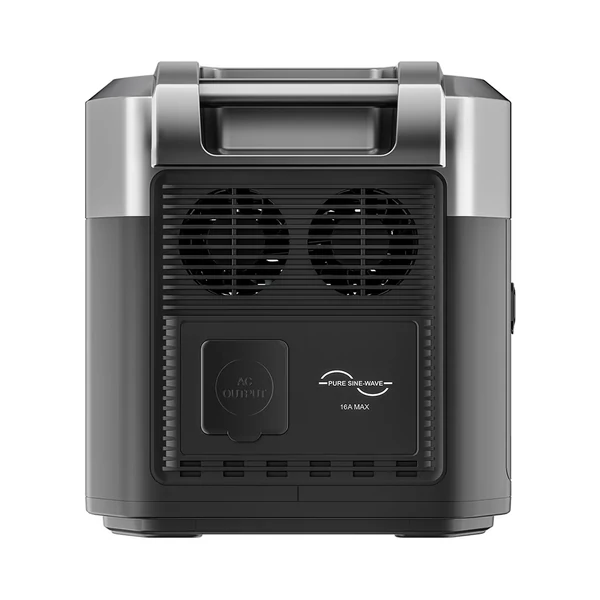 OUKITEL BP2000 Pro hordozható erőmű, 2048–16384Wh LiFePO4 akkumulátor, 3600W AC kimenet, 2000W UPS <10ms, okosapp vezérlés