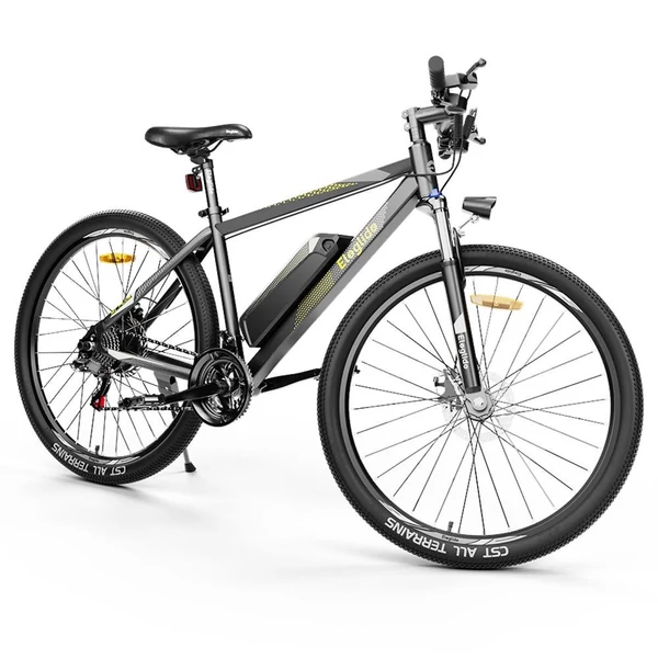 Eleglide Mopride 1 Plus elektromos moped kerékpár 27,5" 250W motorral, 36V 12,5Ah akkumulátorral, Shimano 21 sebességgel, app vezérléssel - szürke