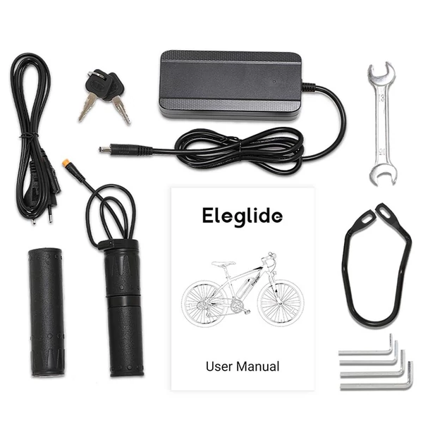 Eleglide Mopride 1 Plus elektromos moped kerékpár 27,5" 250W motorral, 36V 12,5Ah akkumulátorral, Shimano 21 sebességgel, app vezérléssel - szürke
