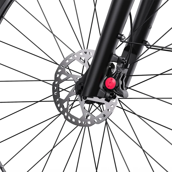 ONESPORT OT07 elektromos kerékpár 250W BAFANG motorral, 36V 14Ah akkumulátorral, 27.5” kerekekkel, 110 km hatótávval, SHIMANO 7-sebesség - fehér