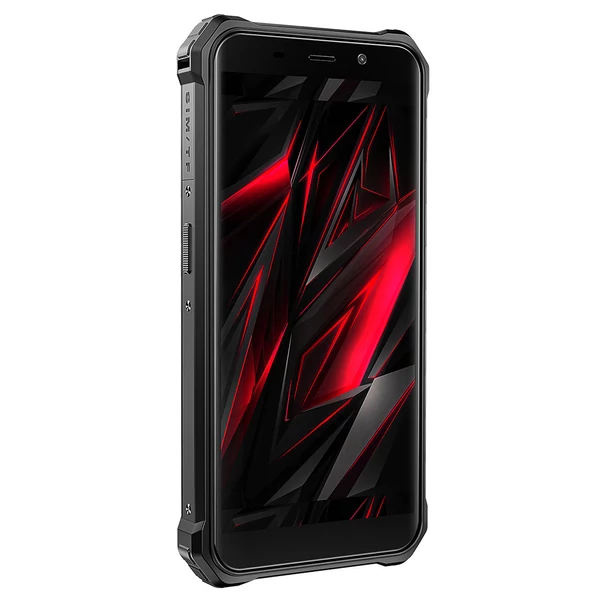 FOSSiBOT F101 PRO strapabíró okostelefon 8GB+128GB, AI tripla kamera, 10600mAh akku, Android 13, NFC - fekete