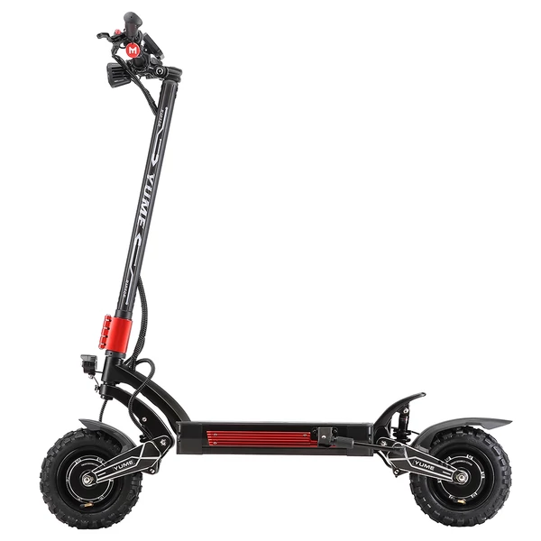 YUME Raptor elektromos roller, 2×3000W motor, 60V 27Ah akkumulátor, 80km/h, 90km hatótáv, terepgumi, hidraulikus fék