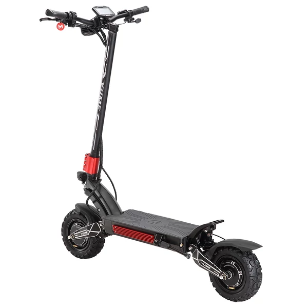 YUME Raptor elektromos roller, 2×3000W motor, 60V 27Ah akkumulátor, 80km/h, 90km hatótáv, terepgumi, hidraulikus fék