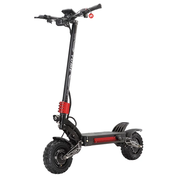 YUME Raptor elektromos roller, 2×3000W motor, 60V 27Ah akkumulátor, 80km/h, 90km hatótáv, terepgumi, hidraulikus fék