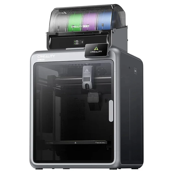 Creality K2 Pro Combo 3D nyomtató, CFS rendszerrel, akár 16 színes nyomtatás, 300×300×300 mm