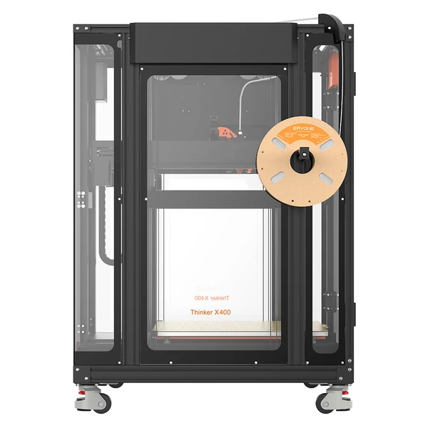 ERYONE Thinker X400 FDM 3D nyomtató – 500 mm/s sebesség, automata szintezés, 400×400×400 mm, ASA, PP, karbon, PETG, ABS, PA, PLA, TPU kompatibilis