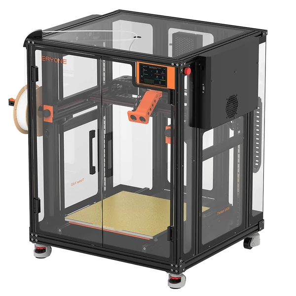 ERYONE Thinker X400 FDM 3D nyomtató – 500 mm/s sebesség, automata szintezés, 400×400×400 mm, ASA, PP, karbon, PETG, ABS, PA, PLA, TPU kompatibilis