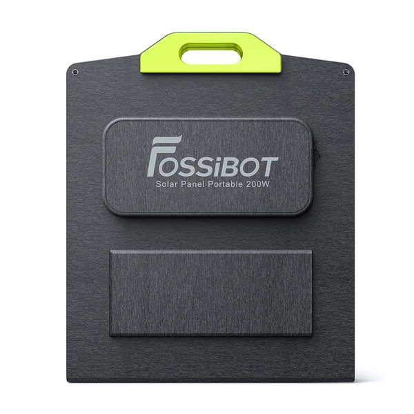 FOSSiBOT SP200 200W hordozható napelem, 23,4% hatékonyság, ETFE bevonat, állítható támasz, kempinghez, otthonra, áramszünethez