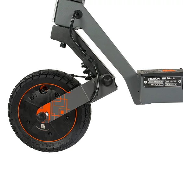 KuKirin G2 Ultra összecsukható elektromos roller, 2x800W motor, 48V 18Ah akku, 50 km/h sebesség, 55 km hatótáv