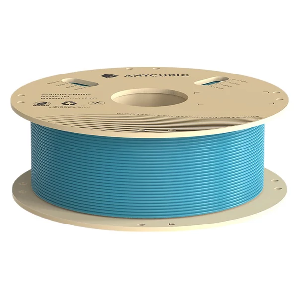 4kg Anycubic Pantone PLA Filament – Őszibarack, Ibolya, Tavaszlevél, Trópusi Türkiz