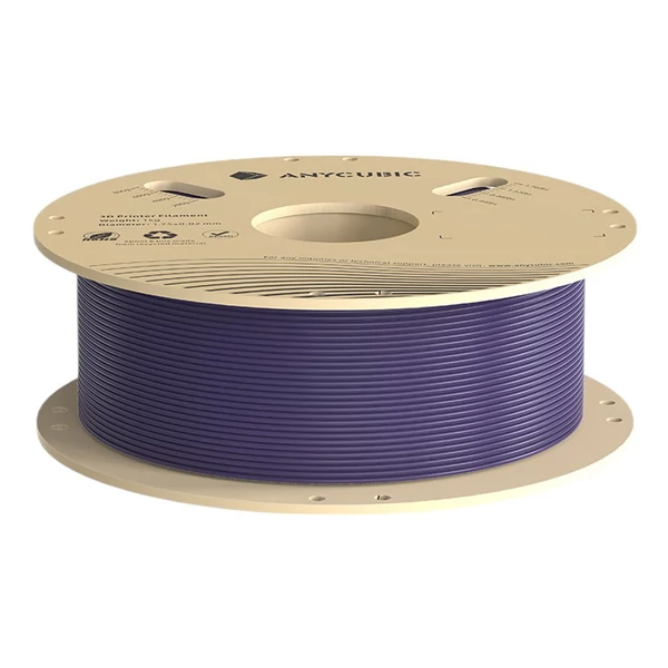 4kg Anycubic Pantone PLA Filament – Őszibarack, Ibolya, Tavaszlevél, Trópusi Türkiz