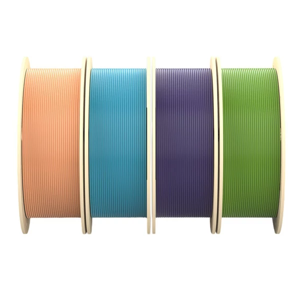 4kg Anycubic Pantone PLA Filament – Őszibarack, Ibolya, Tavaszlevél, Trópusi Türkiz