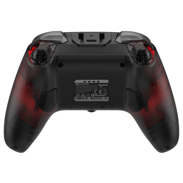 GameSir Cyclone 2 vezeték nélküli játékvezérlő – PC, Steam, Android, iOS, Switch kompatibilis, RGB, fekete