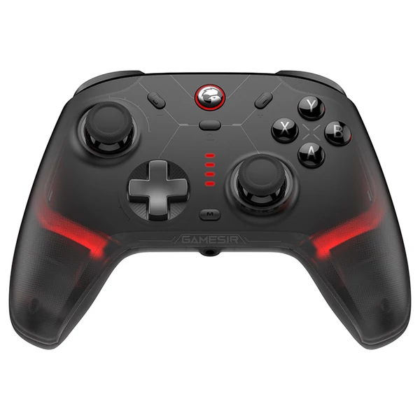 GameSir Cyclone 2 vezeték nélküli játékvezérlő – PC, Steam, Android, iOS, Switch kompatibilis, RGB, fekete