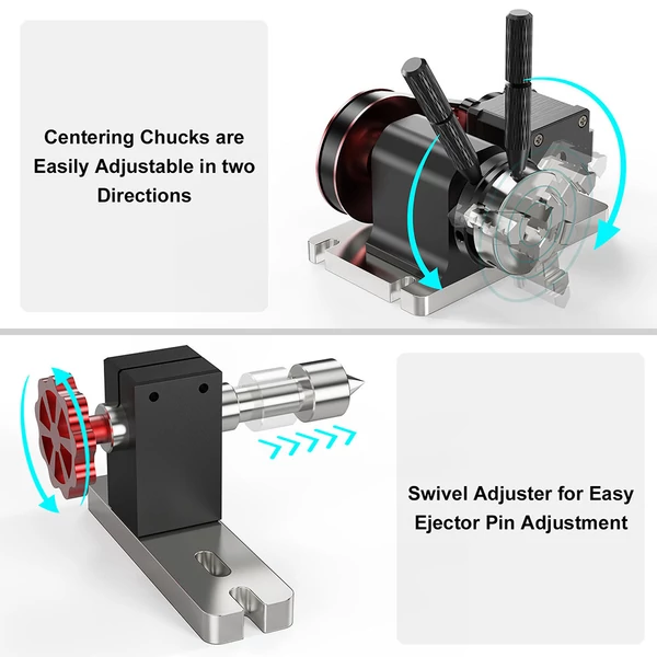 TWO TREES TTC450 / 450 Pro / TTC6050 CNC forgatómodul készlet – Rotary Module Kit