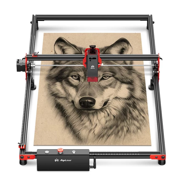 AlgoLaser DIY bővítőkészlet 400×850 mm – lézervágó munkaterület-növelő szett