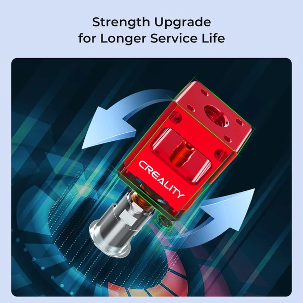 Creality Spider vízhűtéses kerámia hotend Ender-3, Ender-5, Ender-6, Ender-2 Pro és Ender-3 Max nyomtatókhoz
