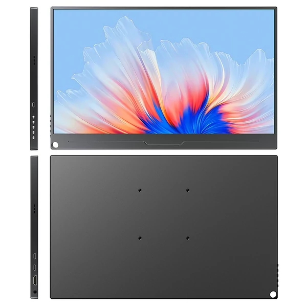 UPERFECT UColor A17 15,6" hordozható 4K monitor, IPS kijelző, 100% sRGB, HDMI/Type-C/mini DP csatlakozókkal