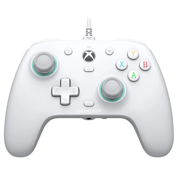 Xbox minősítésű GameSir G7 SE vezetékes kontroller Hall‑effect karokkal – Fehér
