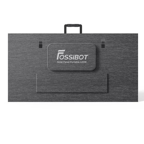 FOSSiBOT SP420 420W hordozható, összehajtható napelem panel, 23,4% hatásfokkal, IP67 vízálló