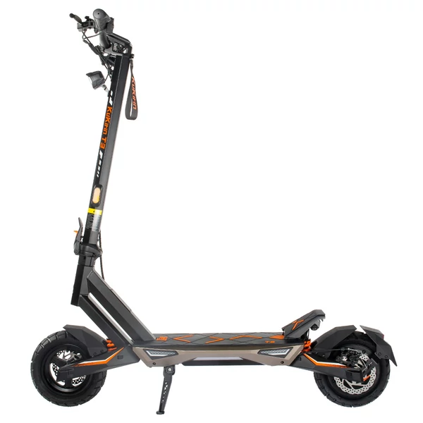 KuKirin T3 elektromos roller, 800W motor, 48V 15.6Ah akkumulátor, 10" kerék, 45km/h, 58km hatótáv, tárcsafék, négyrugós felfüggesztés