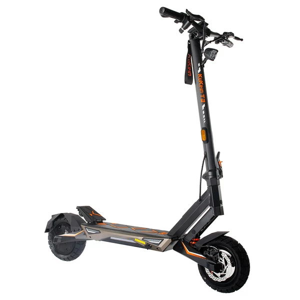 KuKirin T3 elektromos roller, 800W motor, 48V 15.6Ah akkumulátor, 10" kerék, 45km/h, 58km hatótáv, tárcsafék, négyrugós felfüggesztés