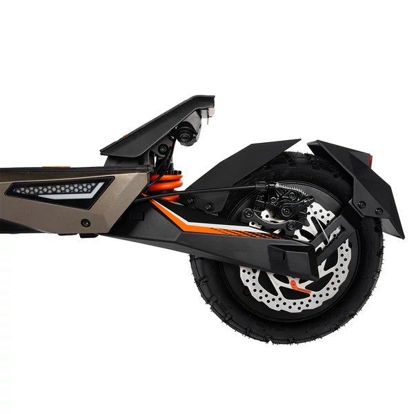 KuKirin T3 elektromos roller, 800W motor, 48V 15.6Ah akkumulátor, 10" kerék, 45km/h, 58km hatótáv, tárcsafék, négyrugós felfüggesztés