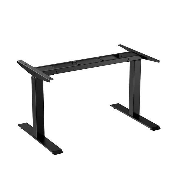 ACGAM JSZ-3 elektromosan állítható álló asztal fekete vázzal és fekete asztallappal﻿
