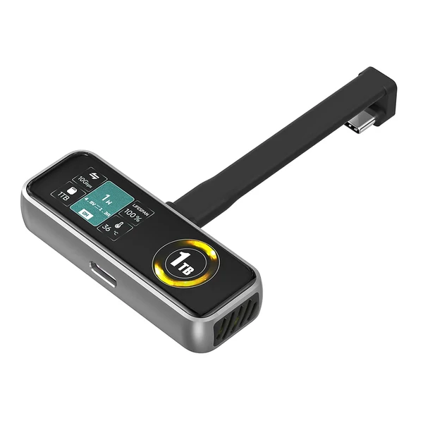 ZIKE Z791C USB-C mágneses tárhely iPhone 16/15 szériához – 512GB külső memória