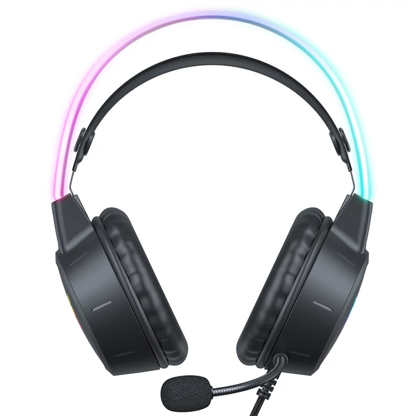 ONIKUMA X15 Pro vezetékes gamer fejhallgató - fekete