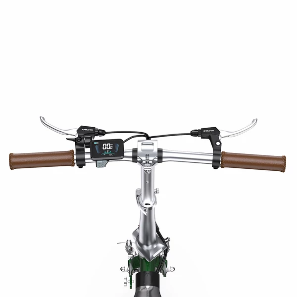 ONESPORT OT02 összecsukható elektromos bicikli, 250W, 36V 5.2Ah, 16” gumi, 25km/h, 25km hatótáv, V-fék - zöld﻿