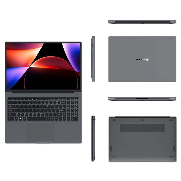 Blackview Acebook 12 laptop, 16" IPS, Intel i5, 16GB RAM, 512GB SSD, WiFi, Bluetooth, Type-C, HDMI, hosszú üzemidő