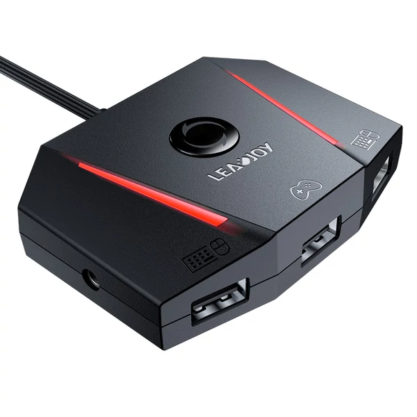 GameSir LeadJoy VX2 AimBox többplatformos konzol adapter, USB 2.0, Xbox One/X/S, PS4, Nintendo Switch kompatibilis