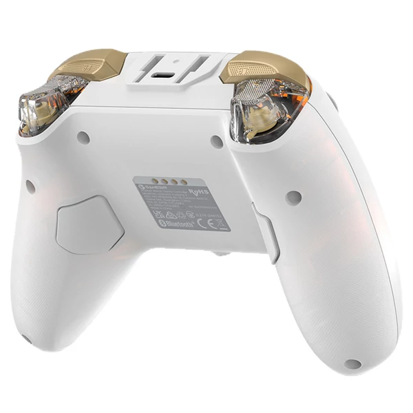 GameSir Cyclone 2 kontroller töltő dokkolóval, PC/Android/iOS/Switch kompatibilis, tri-mód, RGB, Bundle Edition - Fehér