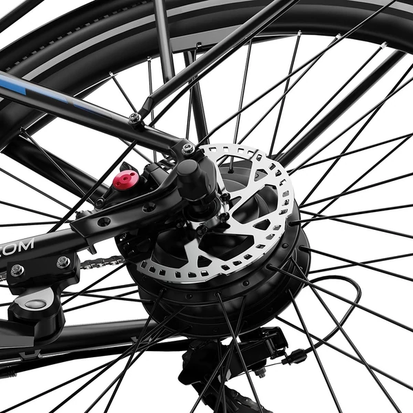 DUOTTS C29 Max elektromos kerékpár, 250W motor, 48V 18Ah akkumulátor, 29" kerekek, 25 km/h, 120 km hatótáv, hidraulikus tárcsafék, Shimano 7 sebesség