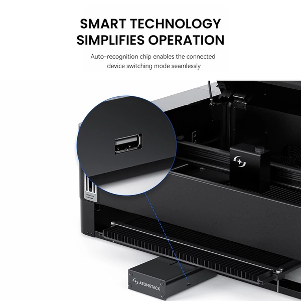 ATOMSTACK R7 szállítószalag – Hurricane lézervágóhoz, 800×500 mm munkaterület