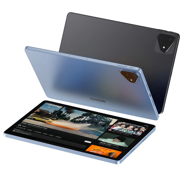 ALLDOCUBE iPlay 60 Pro tablet, 10,95" 90Hz IPS, Android 14, MediaTek G99, 6GB RAM 128GB tárhely, 7000mAh, 18W gyorstöltés, 4G LTE