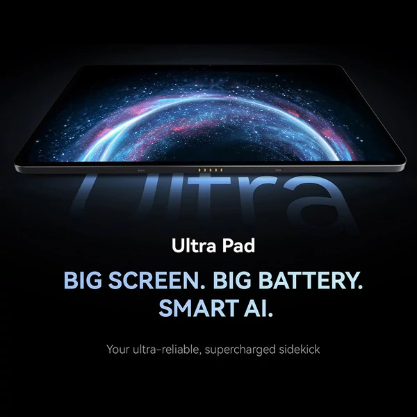ALLDOCUBE Ultra Pad AI tablet billentyűzettel és tollal, 13" 144Hz 2.8K IPS kijelző, Android 15, Snapdragon 7+ Gen3, 12GB RAM, 256GB tárhely